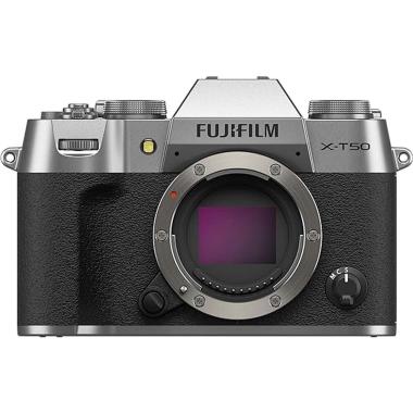 FUJIFILM X-T50 BODY SILVER - Garanzia Fujifilm Italia 2 anni