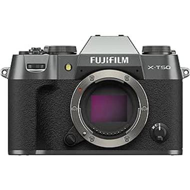 FUJIFILM X-T50 BODY CHARCOAL SILVER - Garanzia Fujifilm Italia 2 anni