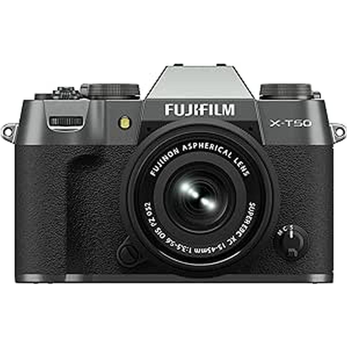 Fujifilm x-t50 xc 15-45 charcoal silver