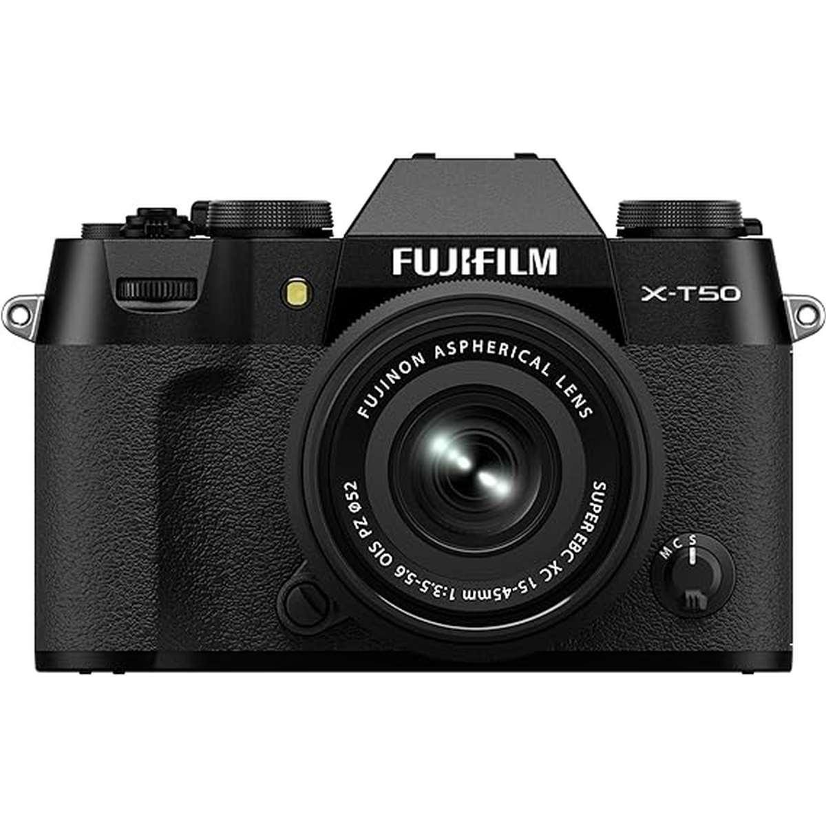 Fujifilm x-t50 xc 15-45 black