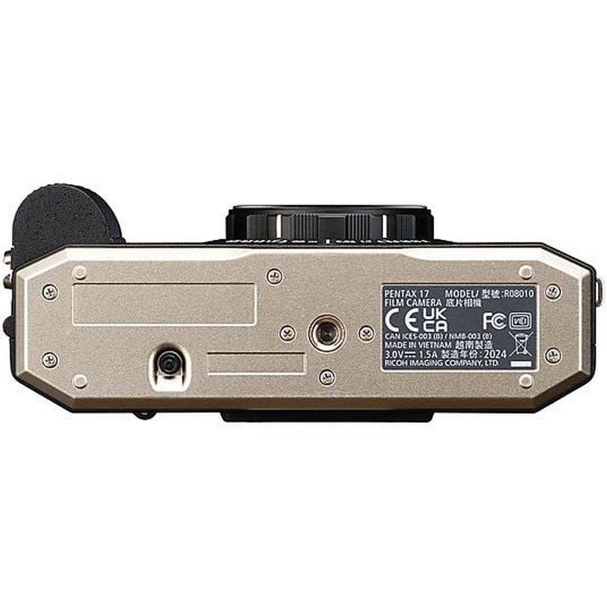 PENTAX 17 Dark Silver - Fotocamera analogica - Garanzia Fowa 4 anni