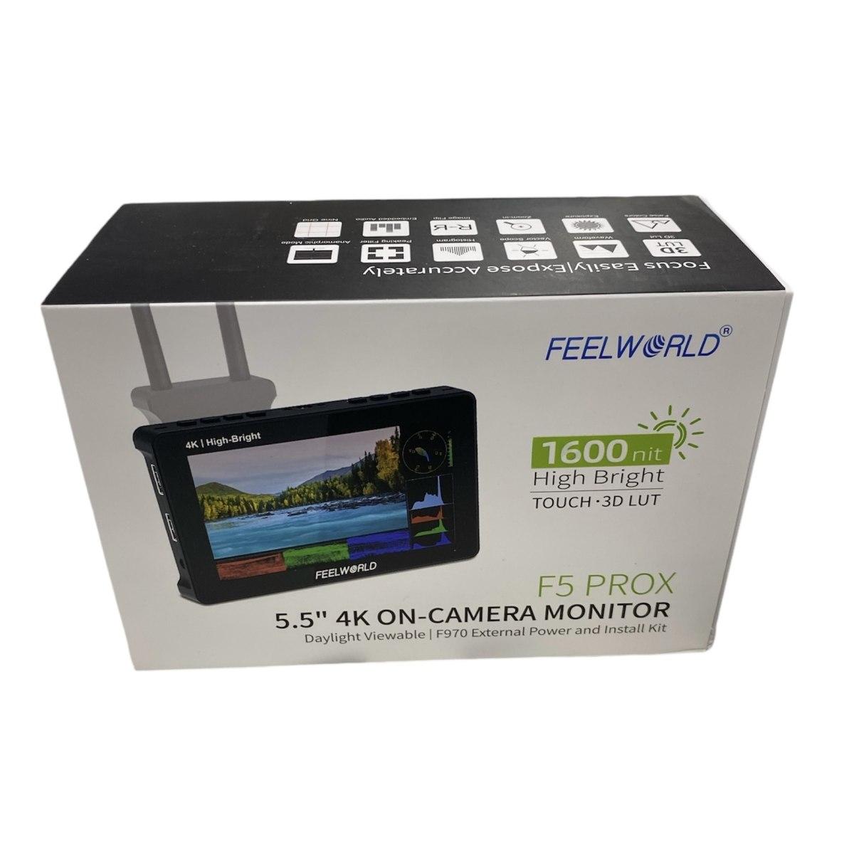 MONITOR FEELWORLD F5 PROX on camera monitor 5,5 4K