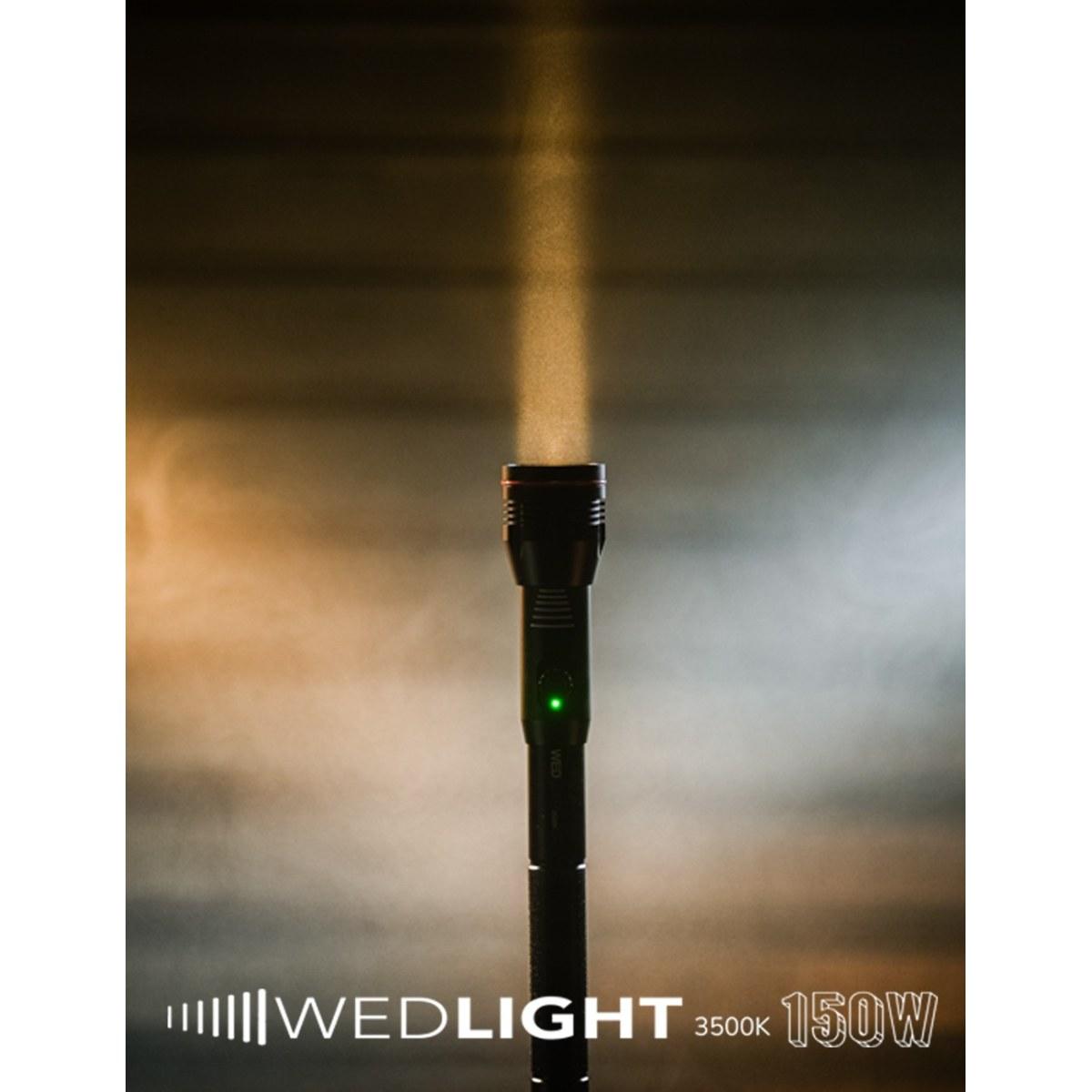 Illuminatore wedlight 150w 3500 k- torcia luce calda