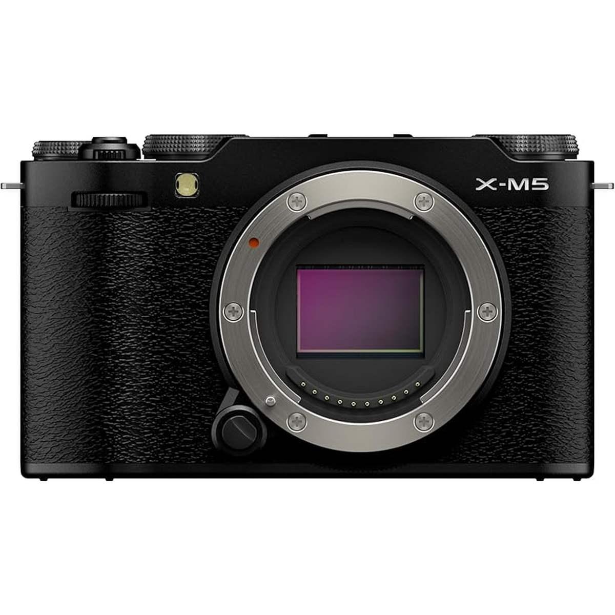 Fujifilm x-m5 black solo corpo