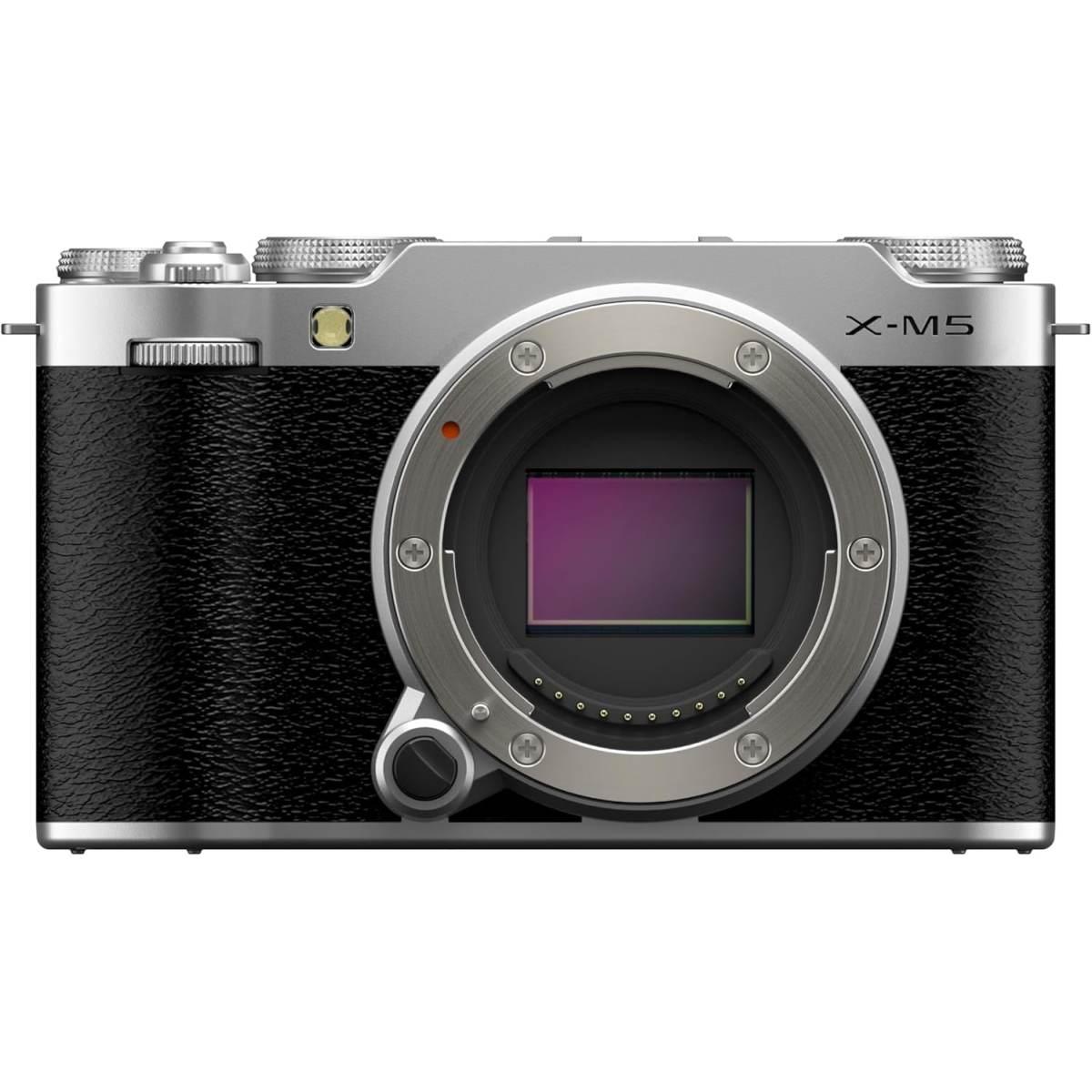 Fujifilm x-m5 silver solo corpo
