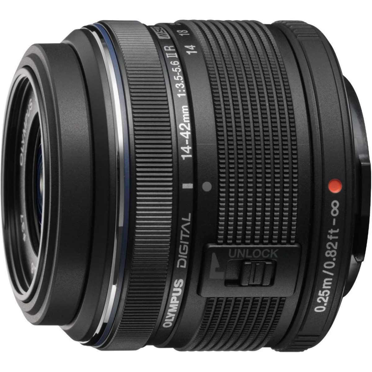 OM SYSTEM M.Zuiko Digital 14-42mm F3.5-5.6 II R / EZ-M1442 II R black
