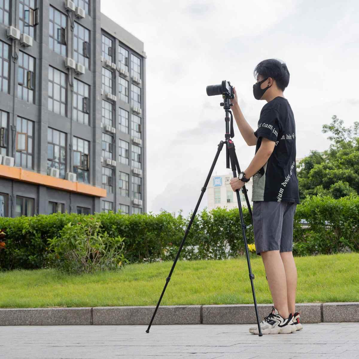 Treppiede-Monopiede SmallRig Aluminium Alloy Tripod CT-20 - 3474C con borsa