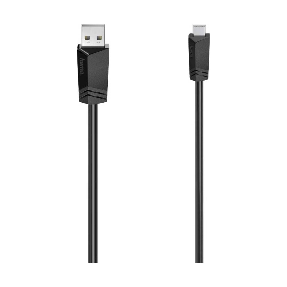 Cavo hama usb-a / mini-usb 2,0 1,50mt