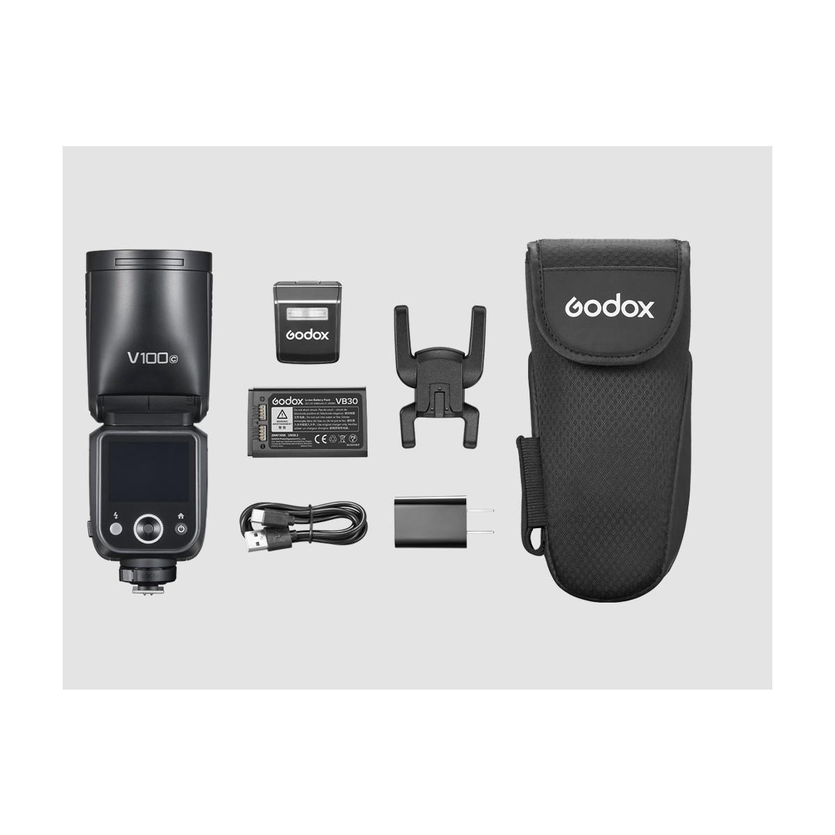 Flash godox v100s per sony