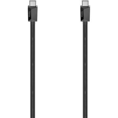 Hama - Cavo USB Type C M/USB Type C M, USB 2.0, 0,75 metri, nero