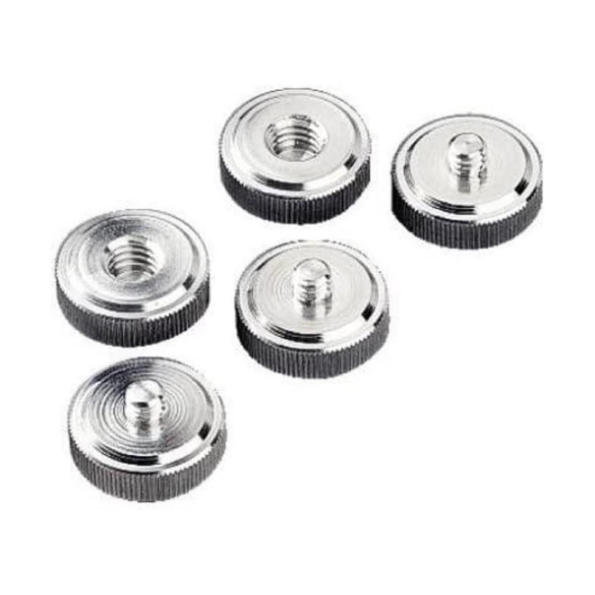 HAMA Vite raccordo per treppiede - conf. da 5 pz.- (B) 3/8" > (A) 1/4"