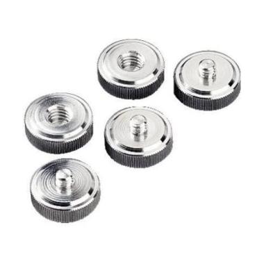 HAMA Vite raccordo per treppiede - conf. da 5 pz.- (B) 3/8" > (A) 1/4"