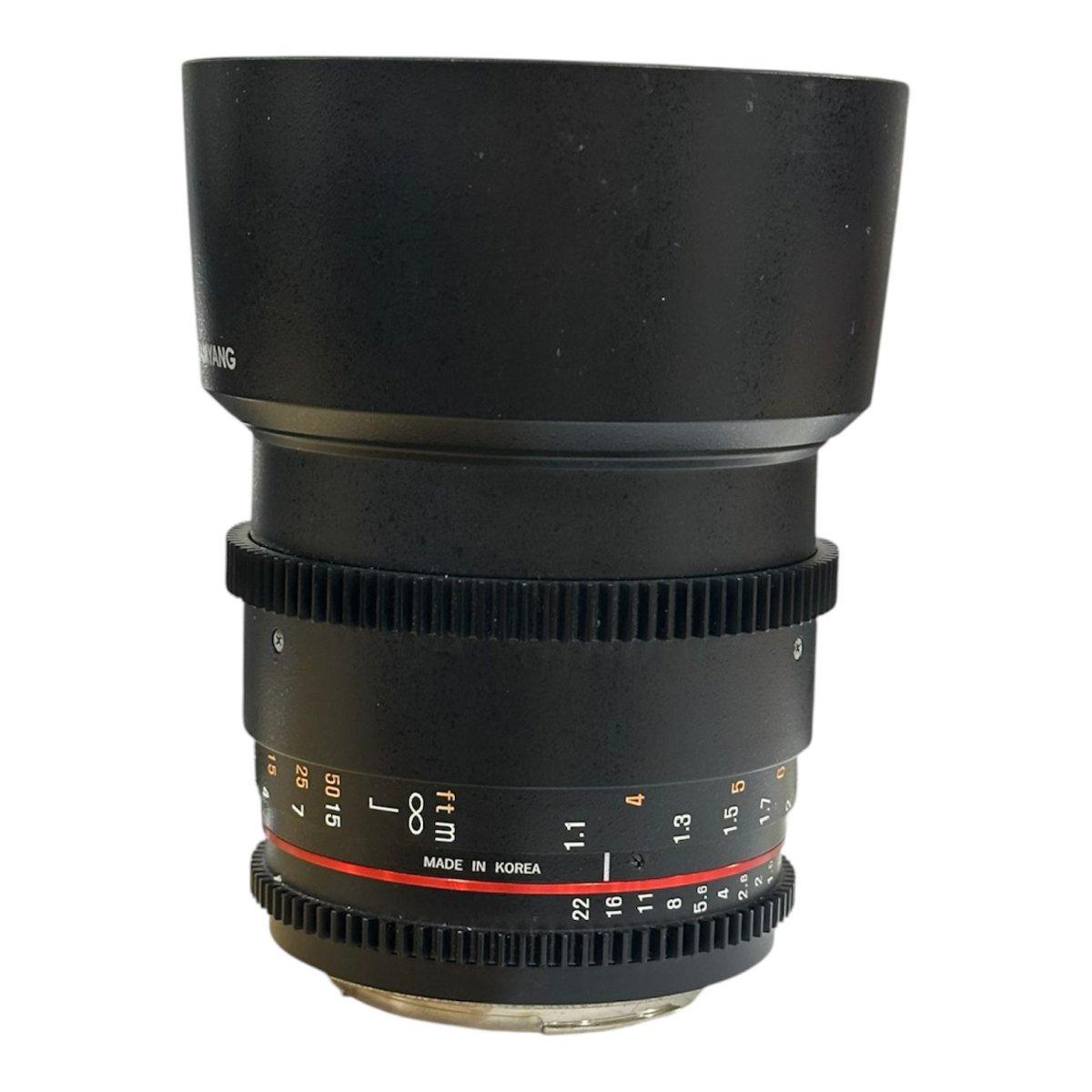 Usato Samyang AF 85mm T1.5 UMC II x canon (omaggio anello adatt. EF-SONY)