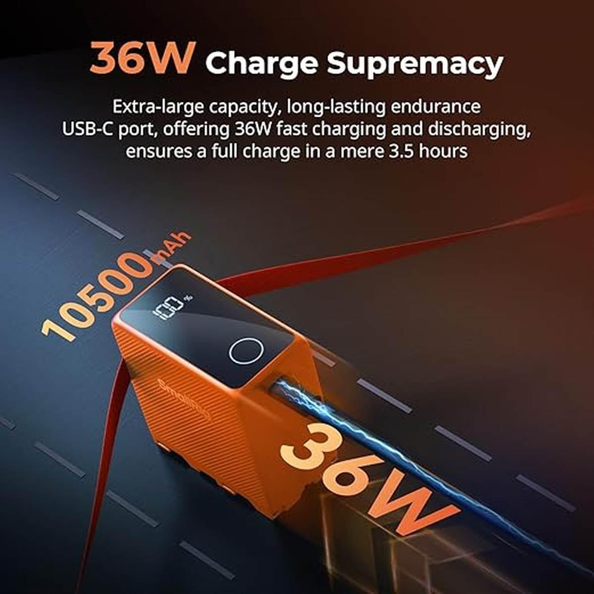 SmallRig 4576 batteria ricaricabile USB-C NP-F970 (orange)