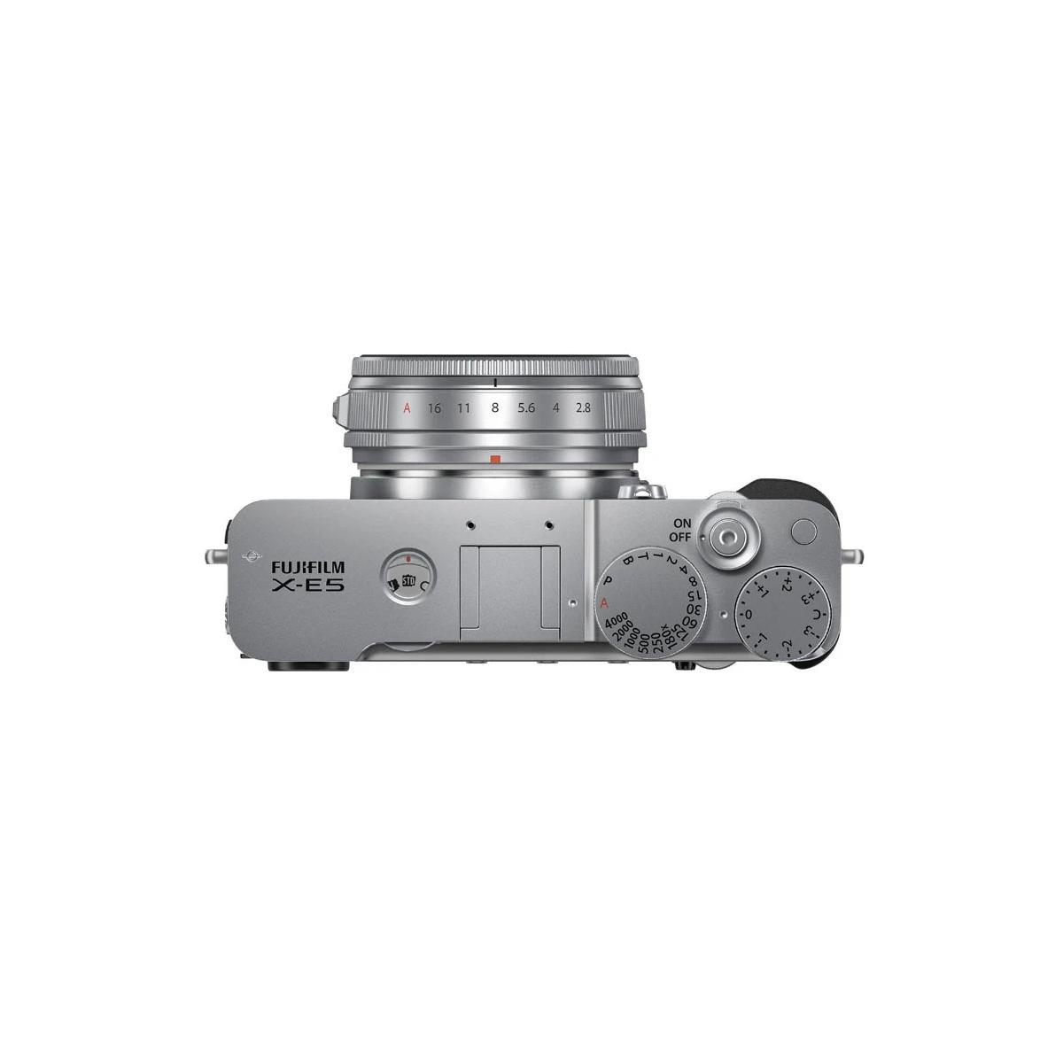 FUJIFILM X-E5 + XF 23mm F2.8 R WR (Silver)