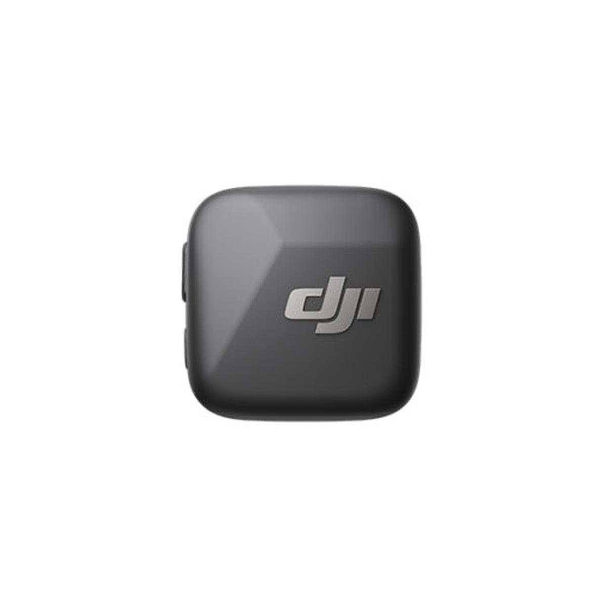 DJI Mic Mini Transmitter (Infinity Black)- Microfono Wireless Compatto DJI Garanzia Nital 2 Anni