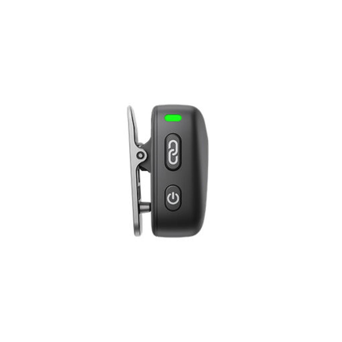 DJI Mic Mini Transmitter (Infinity Black)- Microfono Wireless Compatto DJI Garanzia Nital 2 Anni