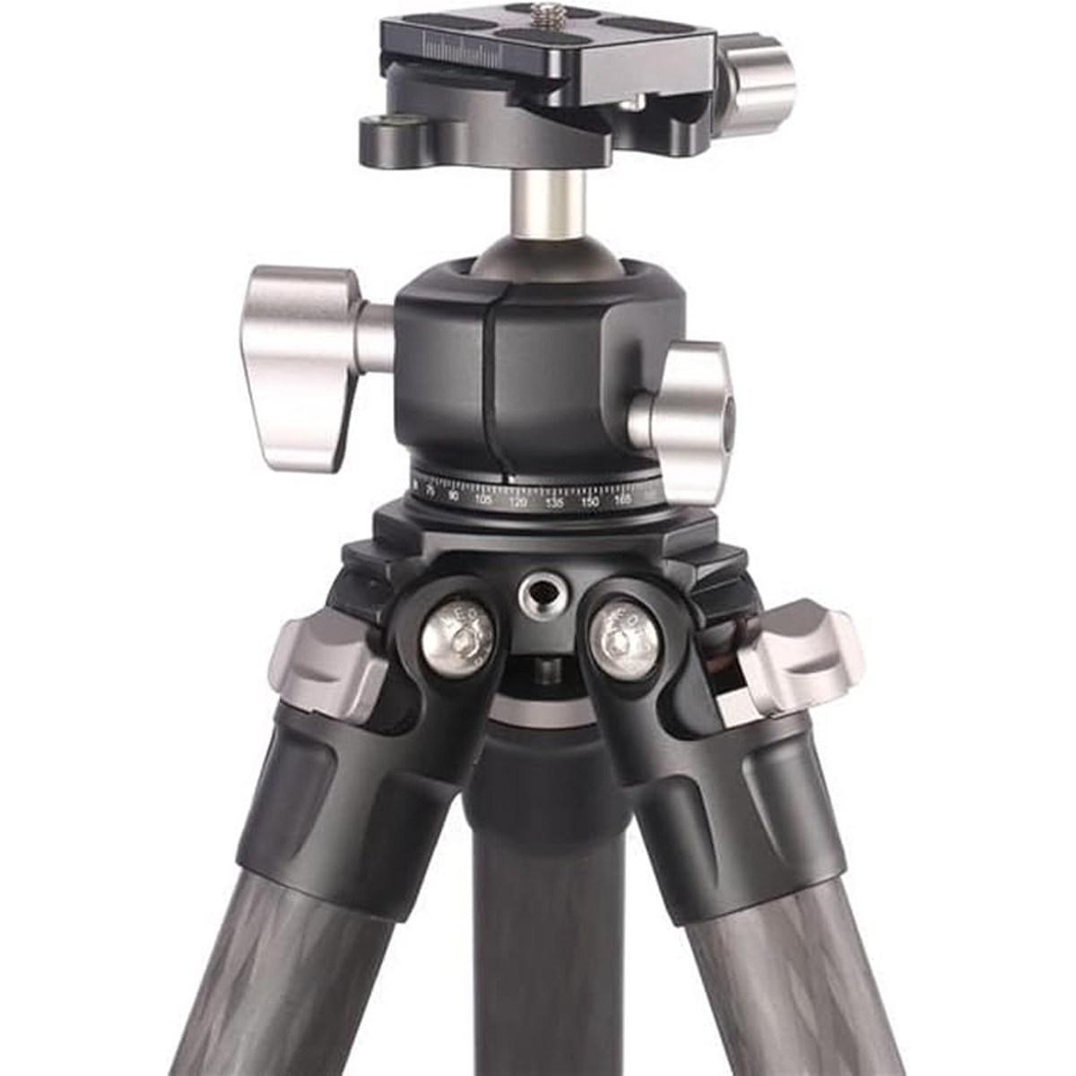 Leofoto Treppiedi in Carbonio LS-284C PRO+LH-30PCL+BORSA- Garanzia 10 Anni