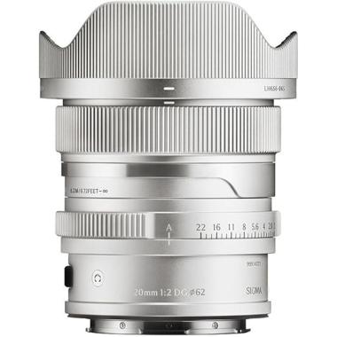 SIGMA Obiettivo 20mm F/2-AF (C) DG DN SILVER L-MOUNT-