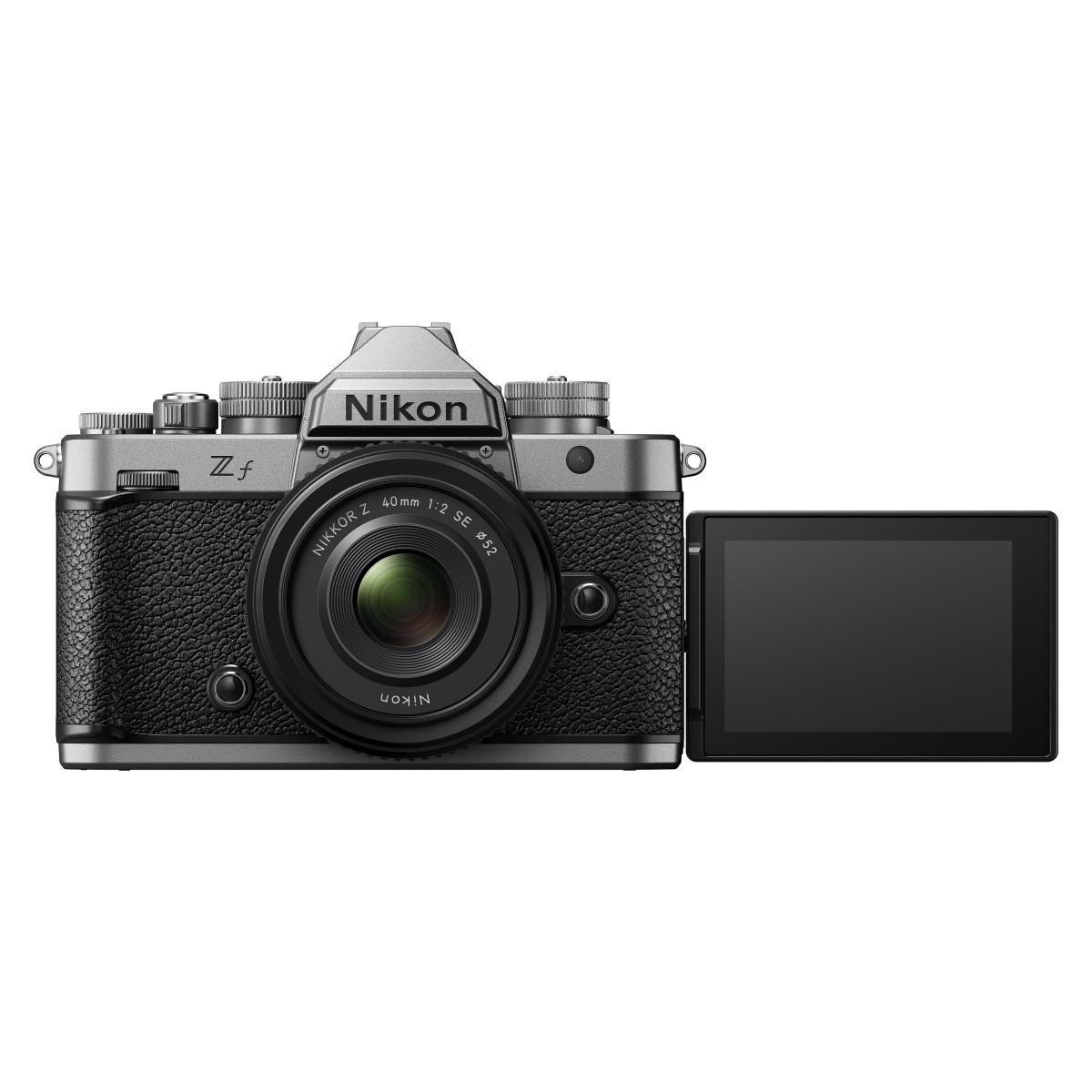 NIKON ZF Body Z f Silver + 40mm f/2 se + Sdxc 128gb