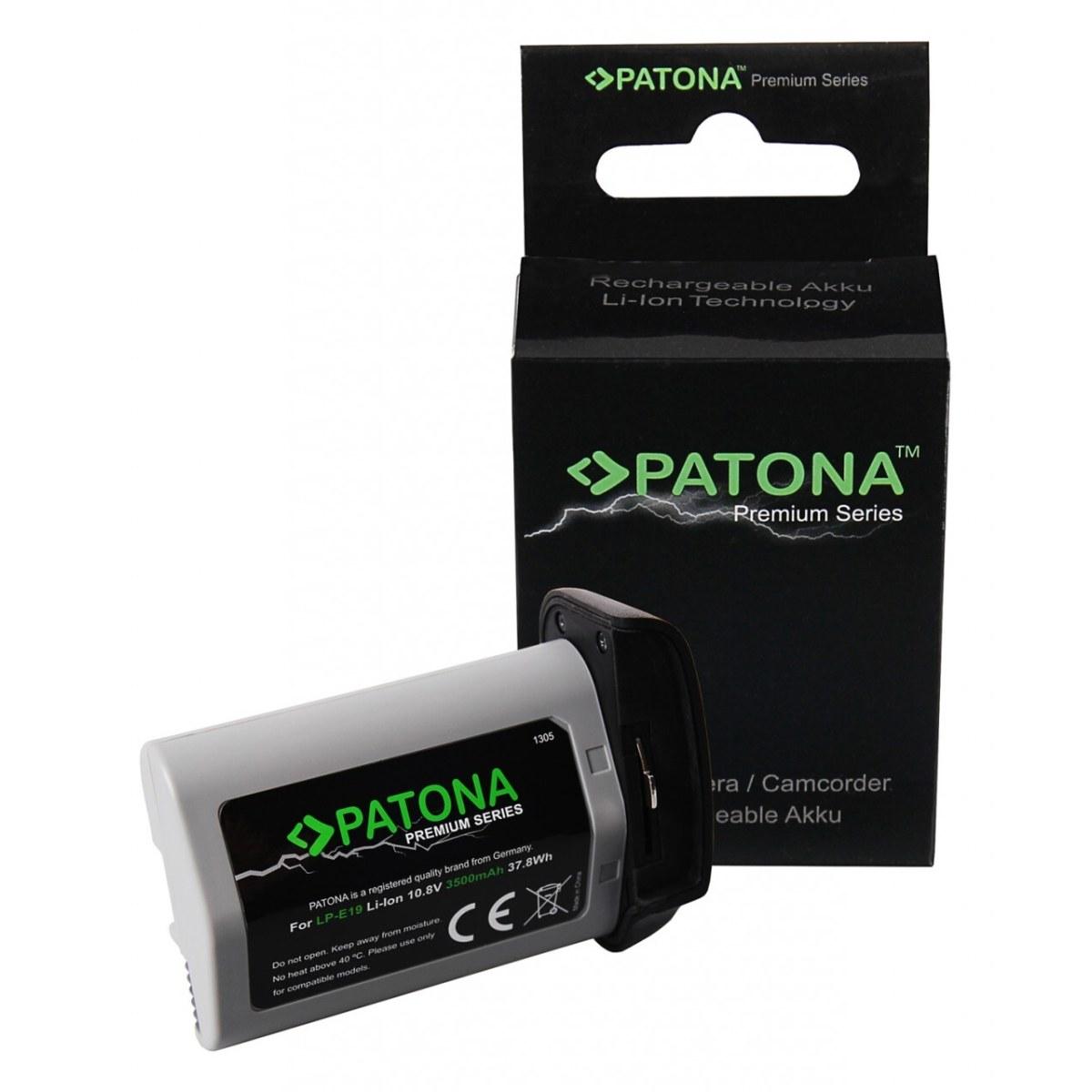 Batteria PATONA BATTERY PREMIUM CANON LP-E19 EOS-1DS MARK III EOS-1D MARK III EOS-1D MARK IV EOS-1D X LG-CELL