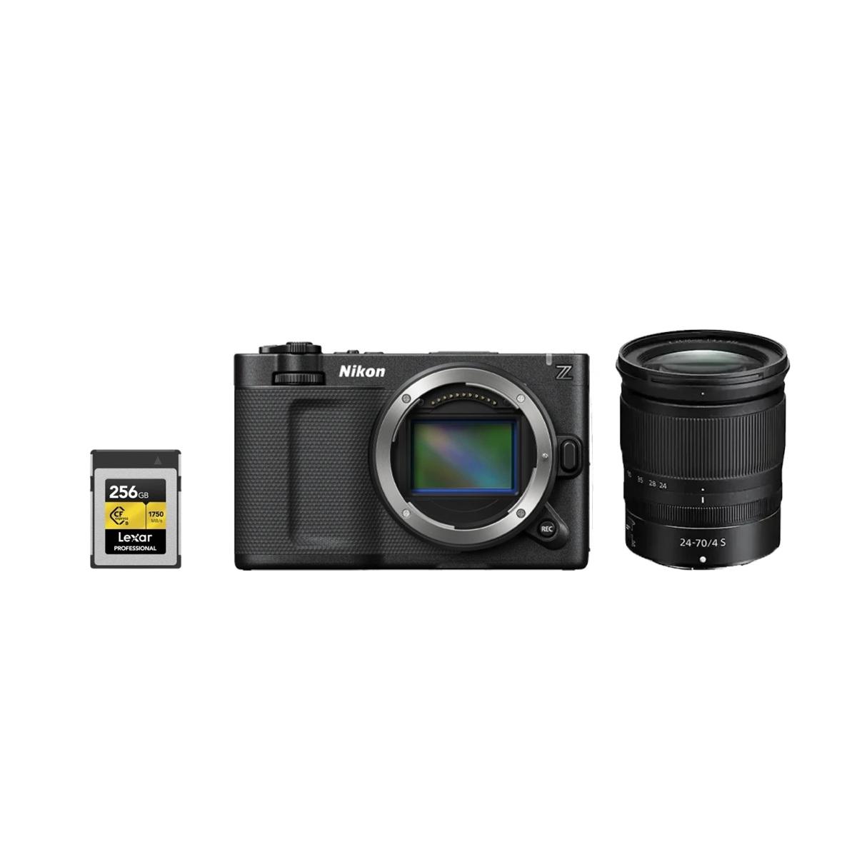 Nikon ZR Body + +24-70 F. 4 S+CFexpress 256 GB gold - Garanzia ufficiale NITAL 4 anni