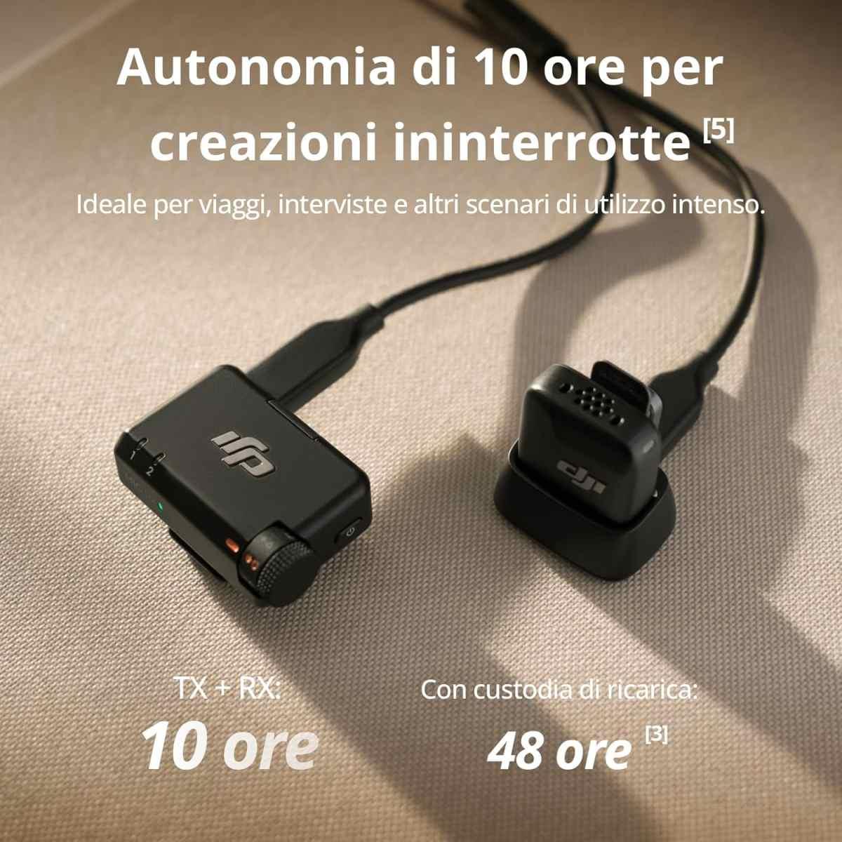 DJI Mic Mini - Microfono wireless (1 TX + 1 RX)