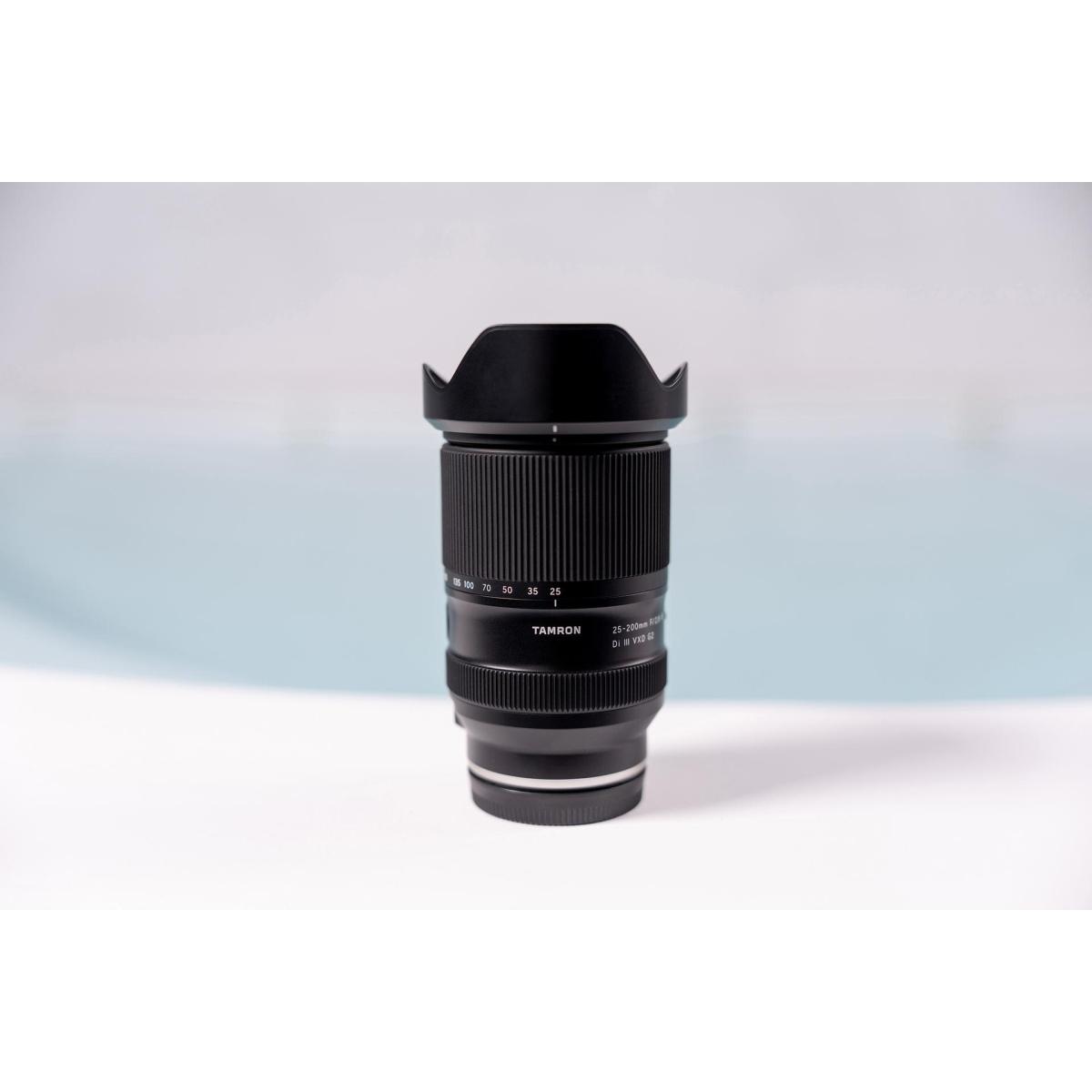TAMRON 25-200mm F/2.8-5.6 Di III VXD G2 per mirrorless full-frame Sony E-mount<br />