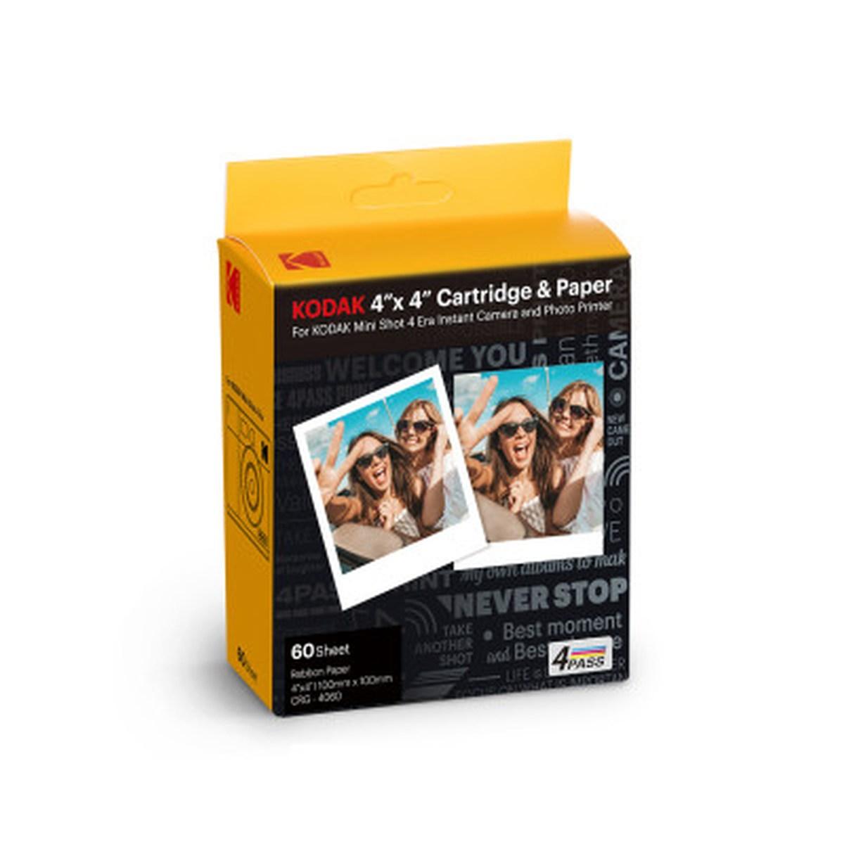 Pellicola Kodak Instant 10X10 4PASS 60 FOTO - Per fotocamera istantanea