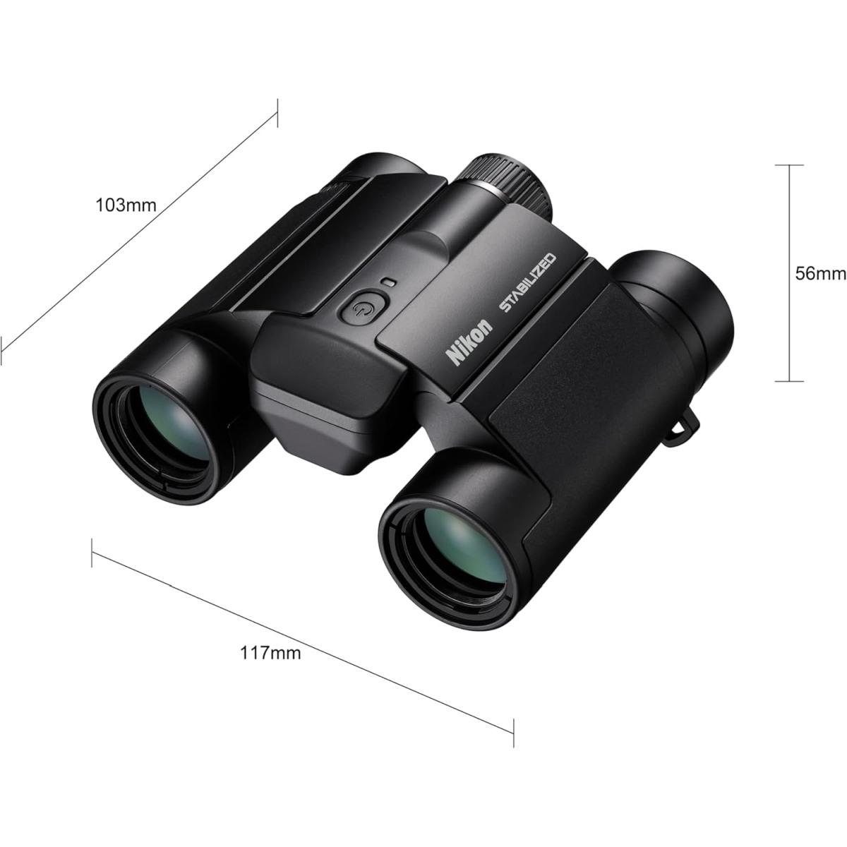 Nikon Binocolo STABILIZED 10x25 S