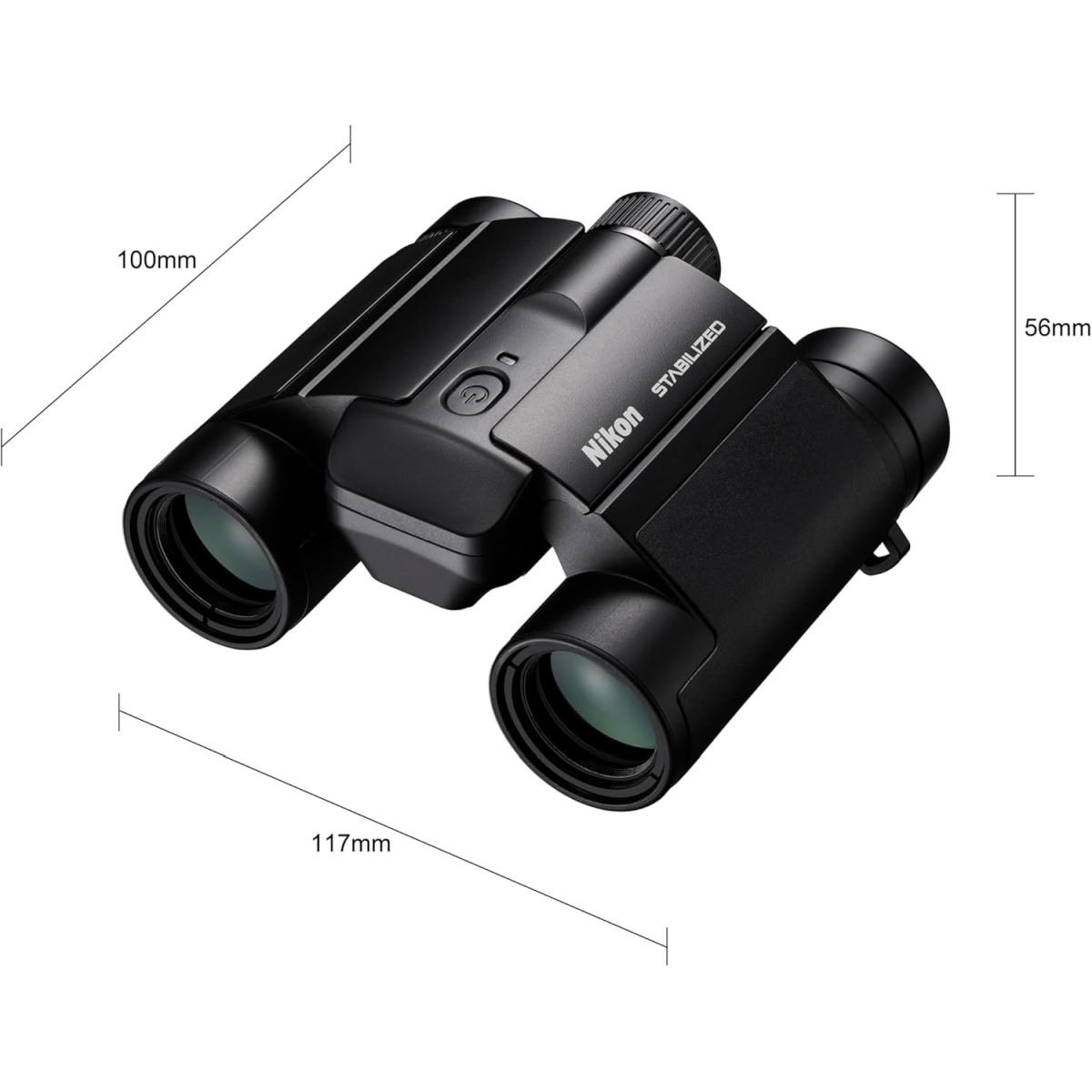 Nikon Binocolo STABILIZED 12x25 S