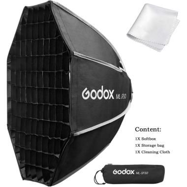 Godox Softbox ottagonale ML-SF50, 50 cm x 50 cm, GODOX Mount Softbox
