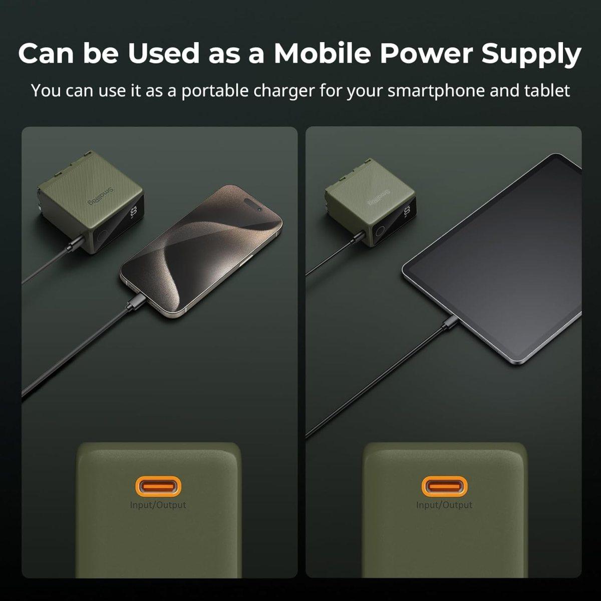 SmallRig 4577 batteria ricaricabile USB-C NP-F970 (Green)