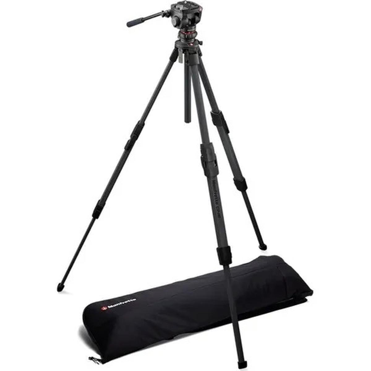 Manfrotto ONE Cf con testa fluida 500X
