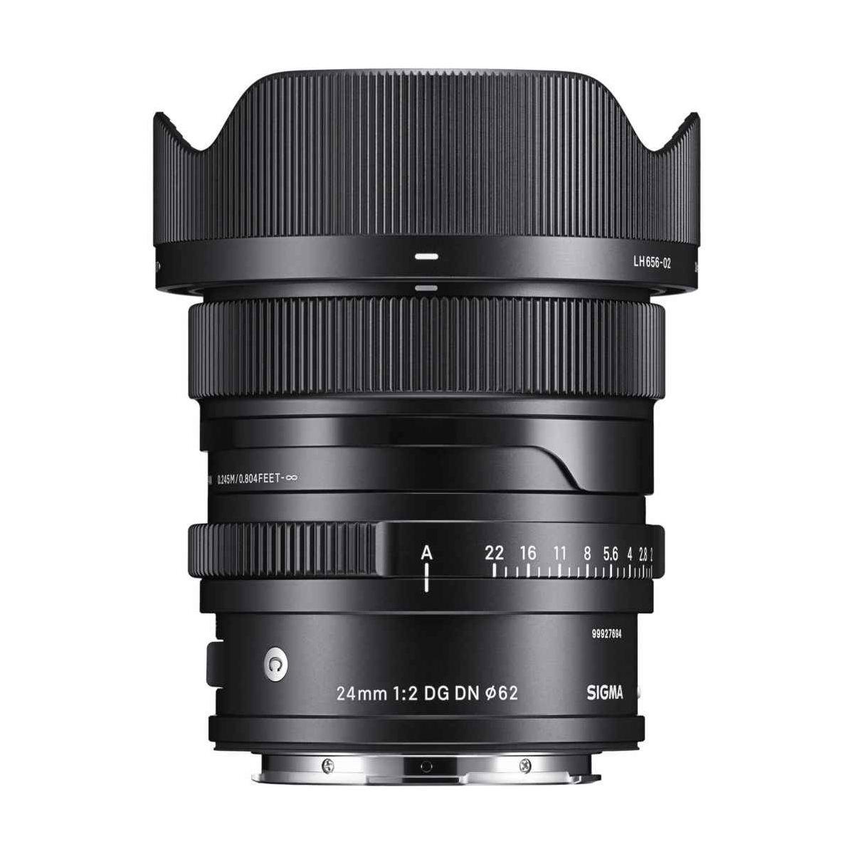 Sigma Obiettivo 24mm - F2 DG | Contemporary | Black | SONY E-mount