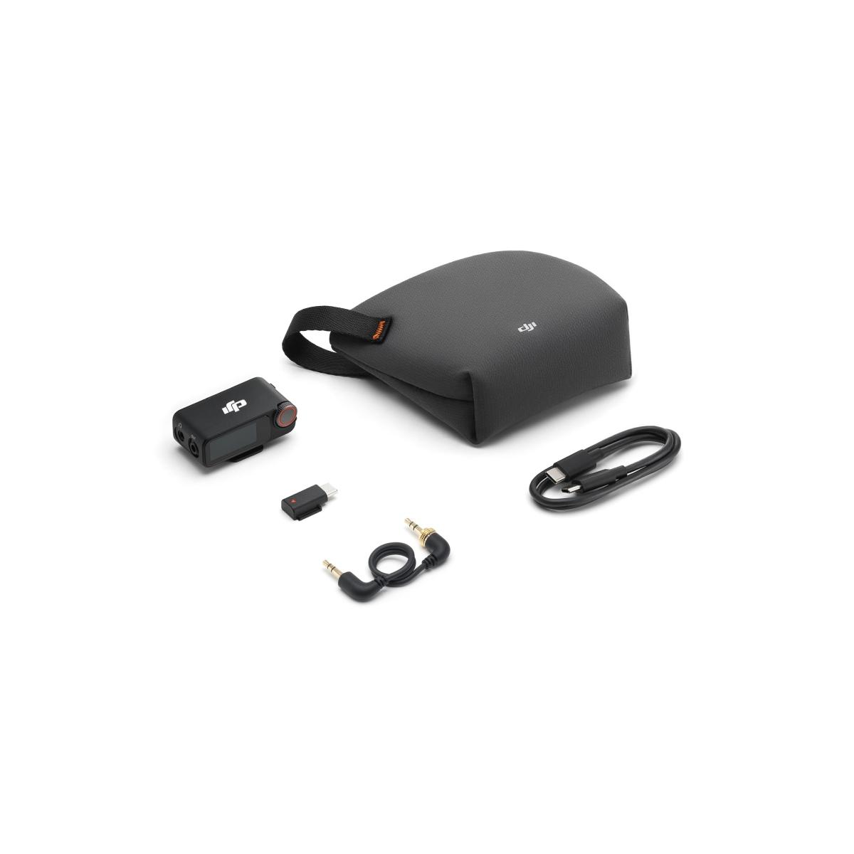 DJI Mic 3 Recevier - Microfono Wireless Compatto DJI Garanzia Nital 2 Anni