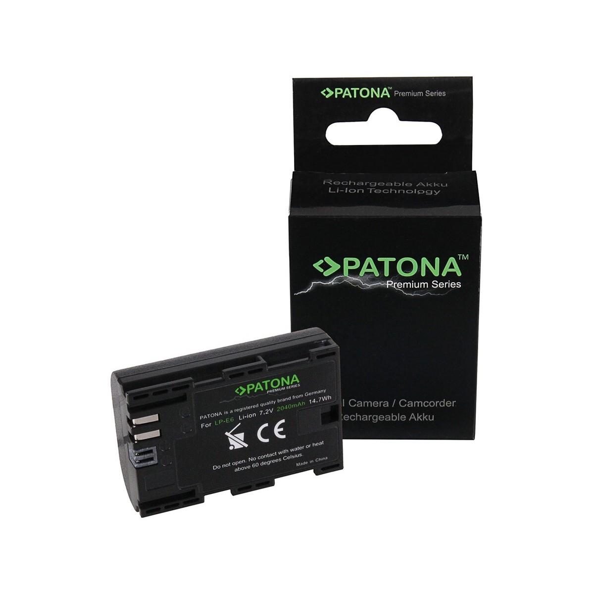 Batteria Patona Premium Per Canon LP-E6N