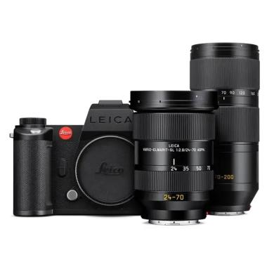 LEICA SL3-S kit with Vario Elmarit-SL 1:2.8/24-70 f/2.8 ASPH. and Vario-Elmarit-SL 70-200 f/2.8 ASPH.