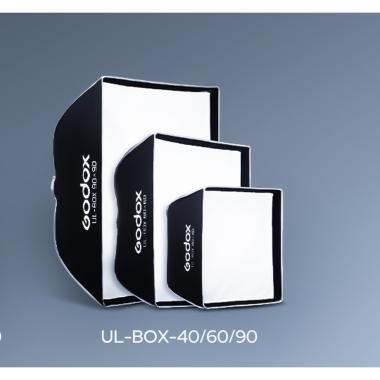 Godox ul-box-40 quick release square softbox 40x40 bowens mount
