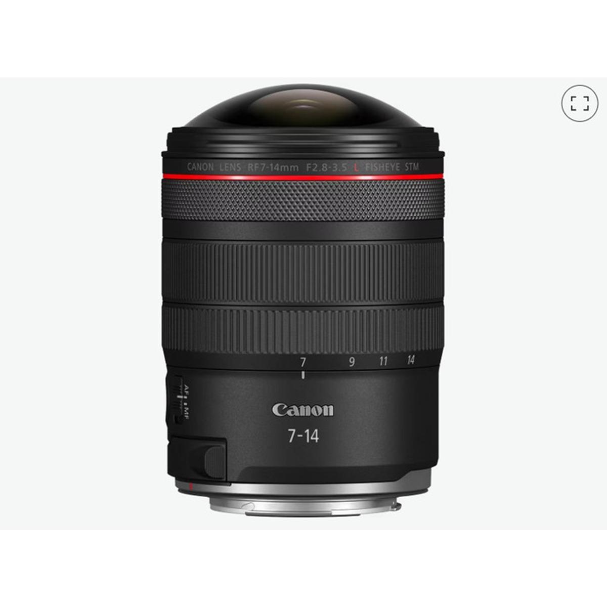 CANON RF 7-14mm F2.8-3.5 L Fisheye STM