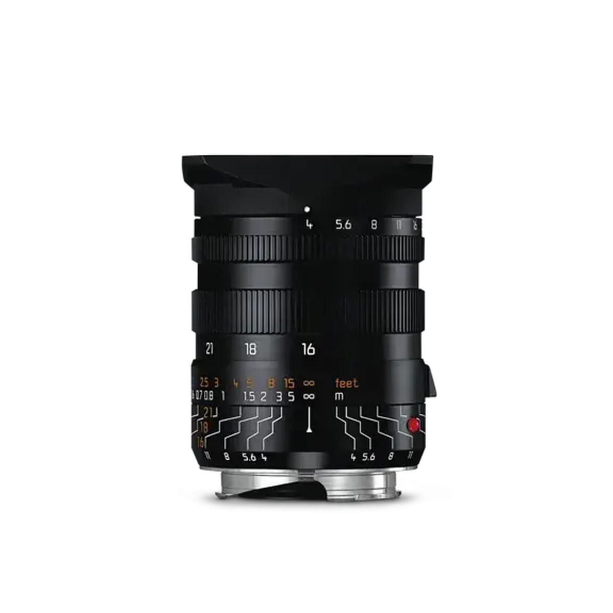 LEICA TRI-ELMAR-M 16-18-21 f/4 ASPH., black anodized finish