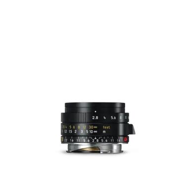LEICA ELMARIT-M 28 f/2.8 ASPH., black anodized finish