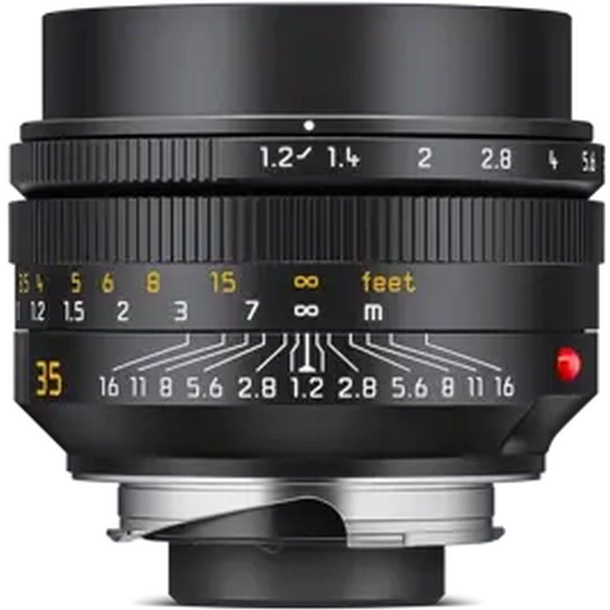 LEICA NOCTILUX-M 35 f/1.2 ASPH., black anodized finish
