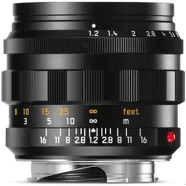 LEICA NOCTILUX-M 50 f/1.2 ASPH., black anodized finish