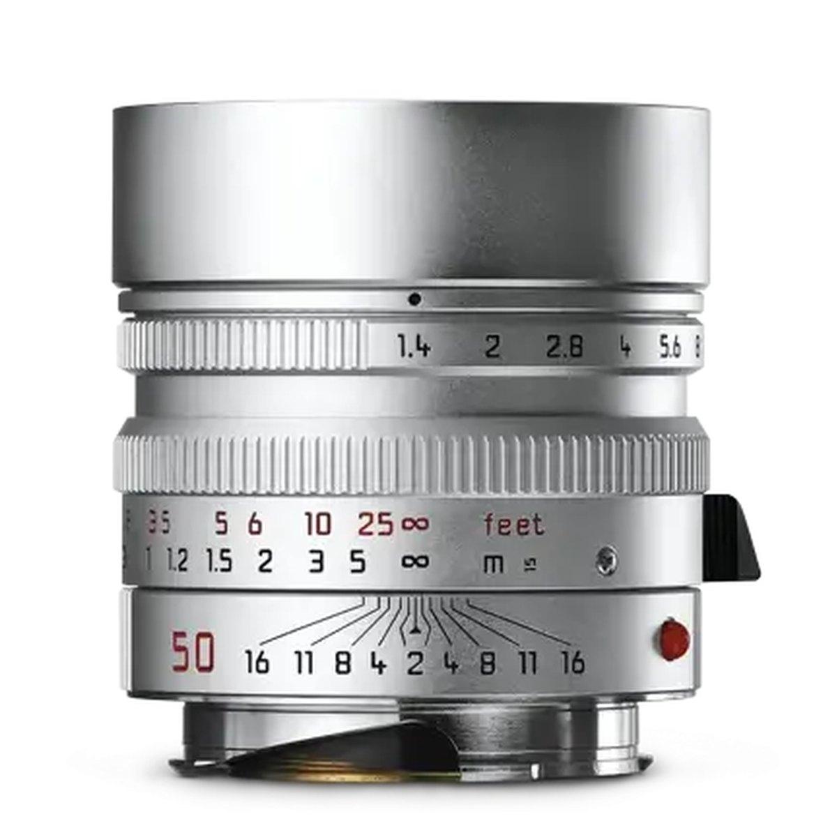 LEICA SUMMILUX-M 50 f/1.4 ASPH., silver chrome finish