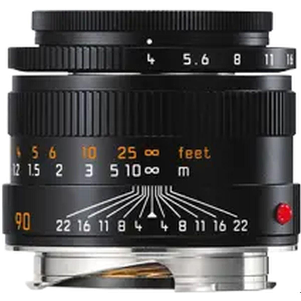 LEICA MACRO-ELMAR-M 90 f/4, black anodized finish