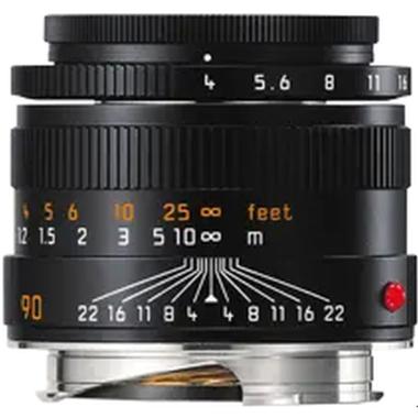 LEICA MACRO-ELMAR-M 90 f/4, black anodized finish