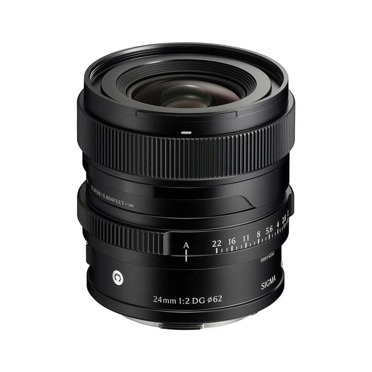 SIGMA Obiettivo 24mm - F2 DG | Contemporary | Black | L-Mount