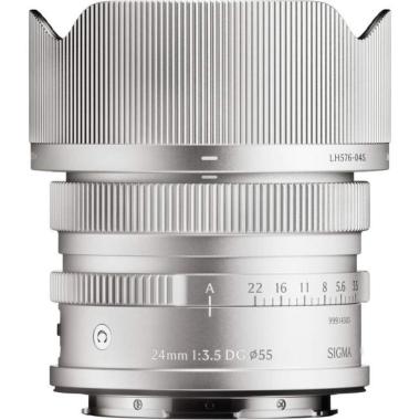 SIGMA Obiettivo 24mm - F3.5 DG | Contemporary | Silver | L-Mount