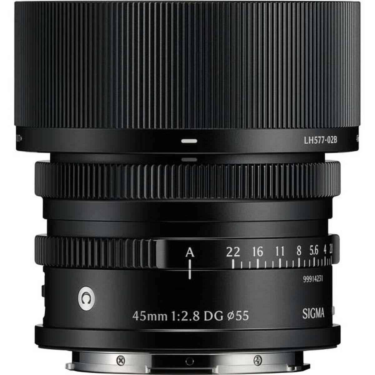 SIGMA Obiettivo 45mm - F2.8 DG | Contemporary | Black | L-Mount